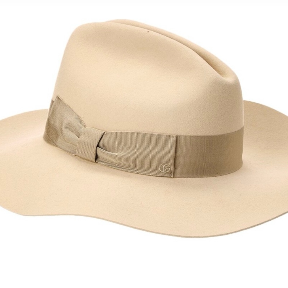 Gucci Logo Embroidered Fedora Hat